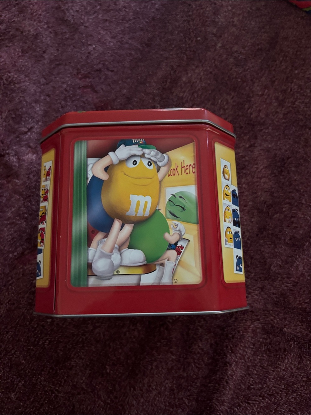 M&M'S vintage funny box